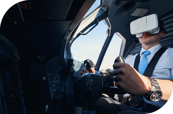 soluciones digitales para aeronautica con VR 2