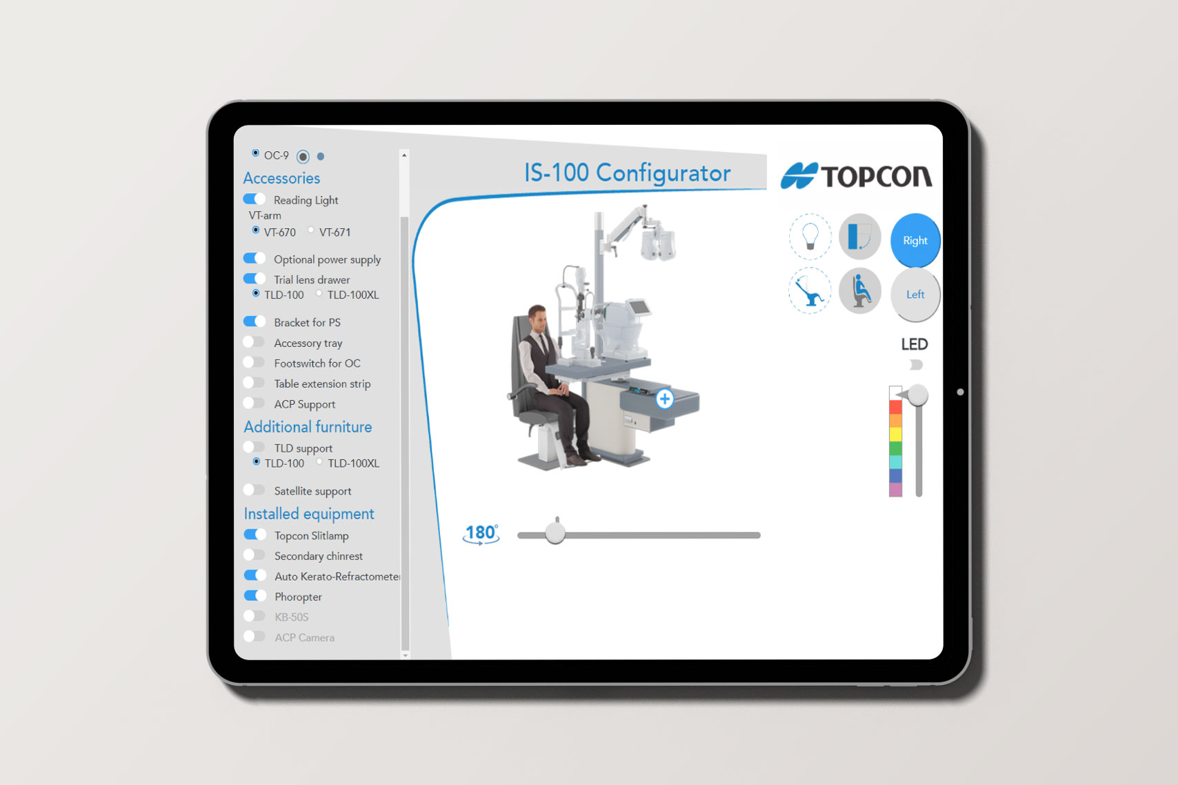 Lee más sobre el artículo Topcon IS-100 online configurator