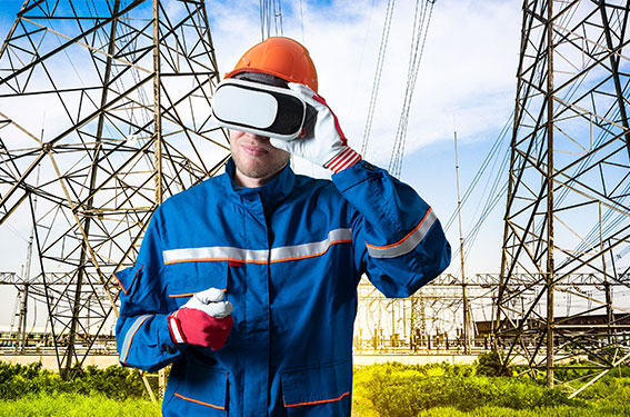 solucion digital para el sector energía VR